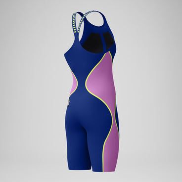 Women's Fastskin LZR Pure Intent 2.0 Closedback Kneeskin Navy/Purple