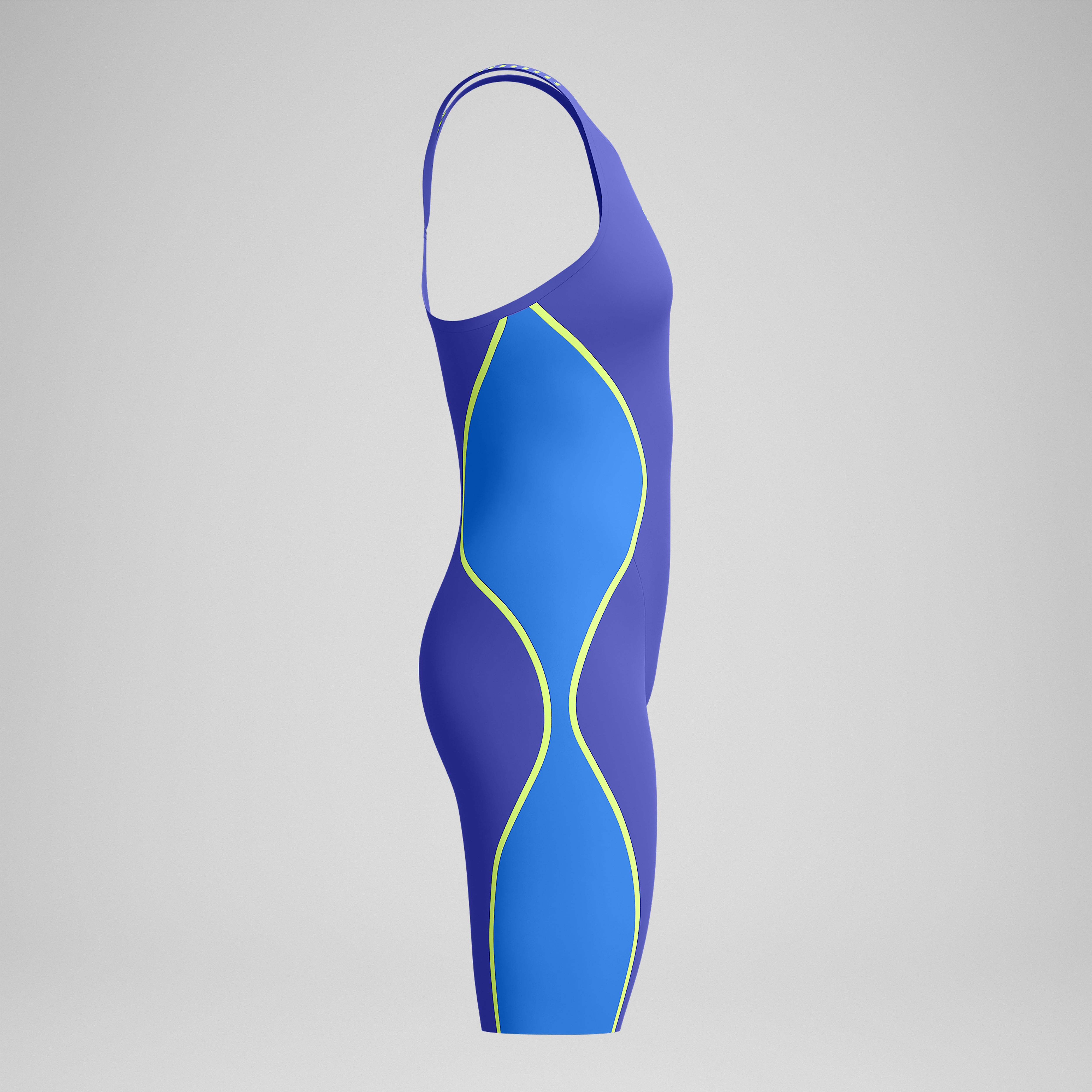 Women's Fastskin LZR Pure Valor 2.0 Closedback Kneeskin Blue