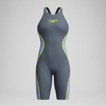 Women's Fastskin LZR Pure Intent 2.0 Closedback Kneeskin Grey/Blue