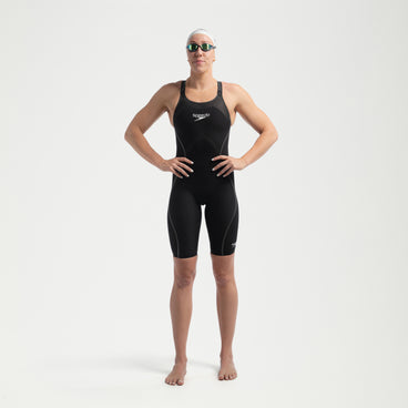 Women's Fastskin LZR Pure Intent 2.0 Closedback Kneeskin Black/Iridescent