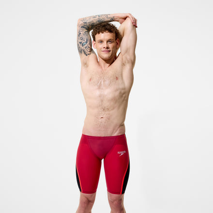 Men's Fastskin LZR Pure Intent 2.0 Jammer Red/Black