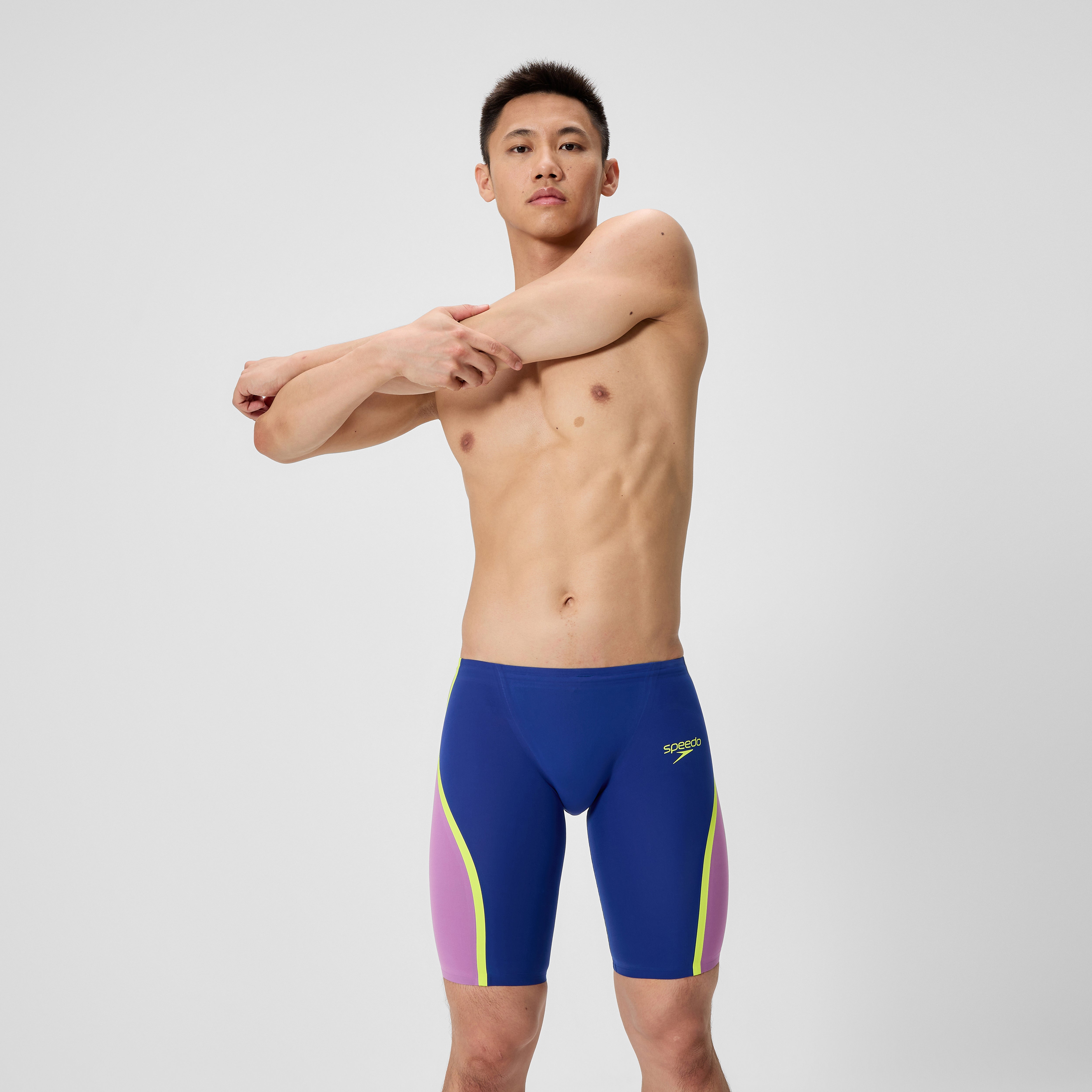 Men's Fastskin LZR Pure Intent 2.0 Jammer Navy/Purple | Speedo