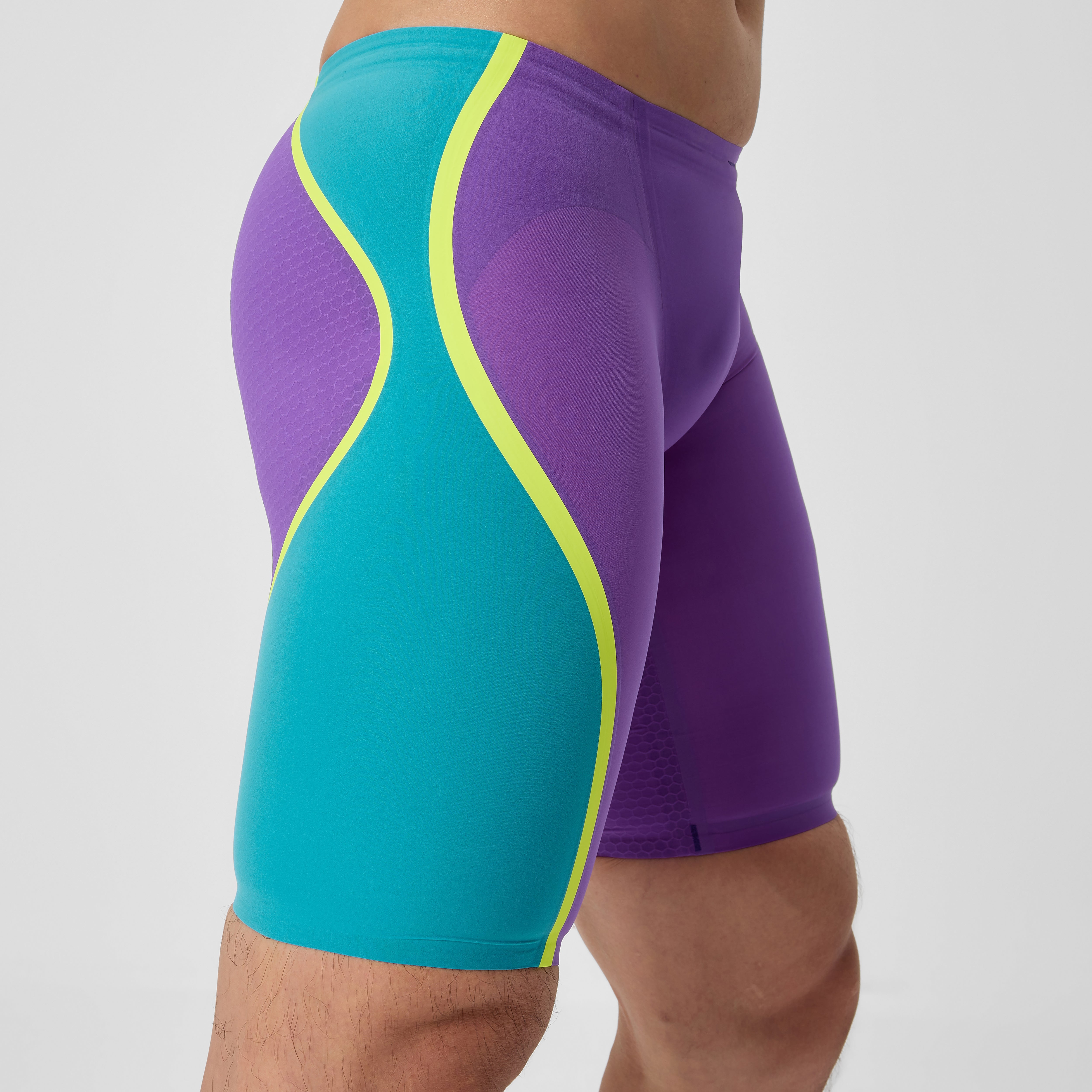 Men's Fastskin LZR Pure Intent 2.0 Jammer Purple/Blue | Speedo