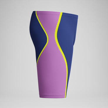 Men's Fastskin LZR Pure Intent 2.0 Jammer Navy/Pink/Yellow