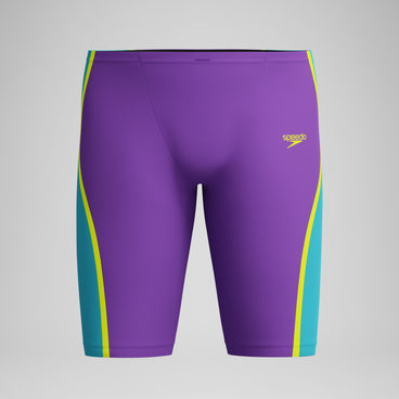 Men's Fastskin LZR Pure Intent 2.0 Jammer Purple/Blue/Yellow