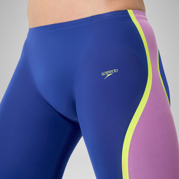 Men's Fastskin LZR Pure Intent 2.0 Jammer Navy/Pink/Yellow