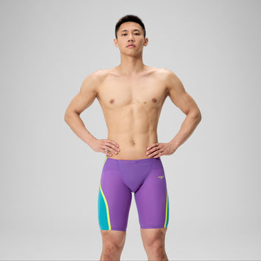 Men's Fastskin LZR Pure Intent 2.0 Jammer Purple/Blue/Yellow