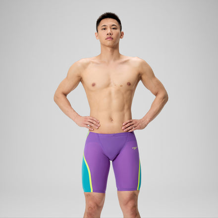 Men's Fastskin LZR Pure Intent 2.0 Jammer Purple/Blue/Yellow