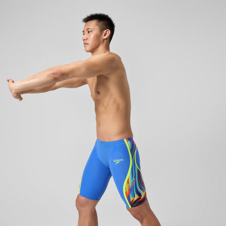 Men's Fastskin LZR Pure Intent 2.0 Jammer Blue/Yellow/Red