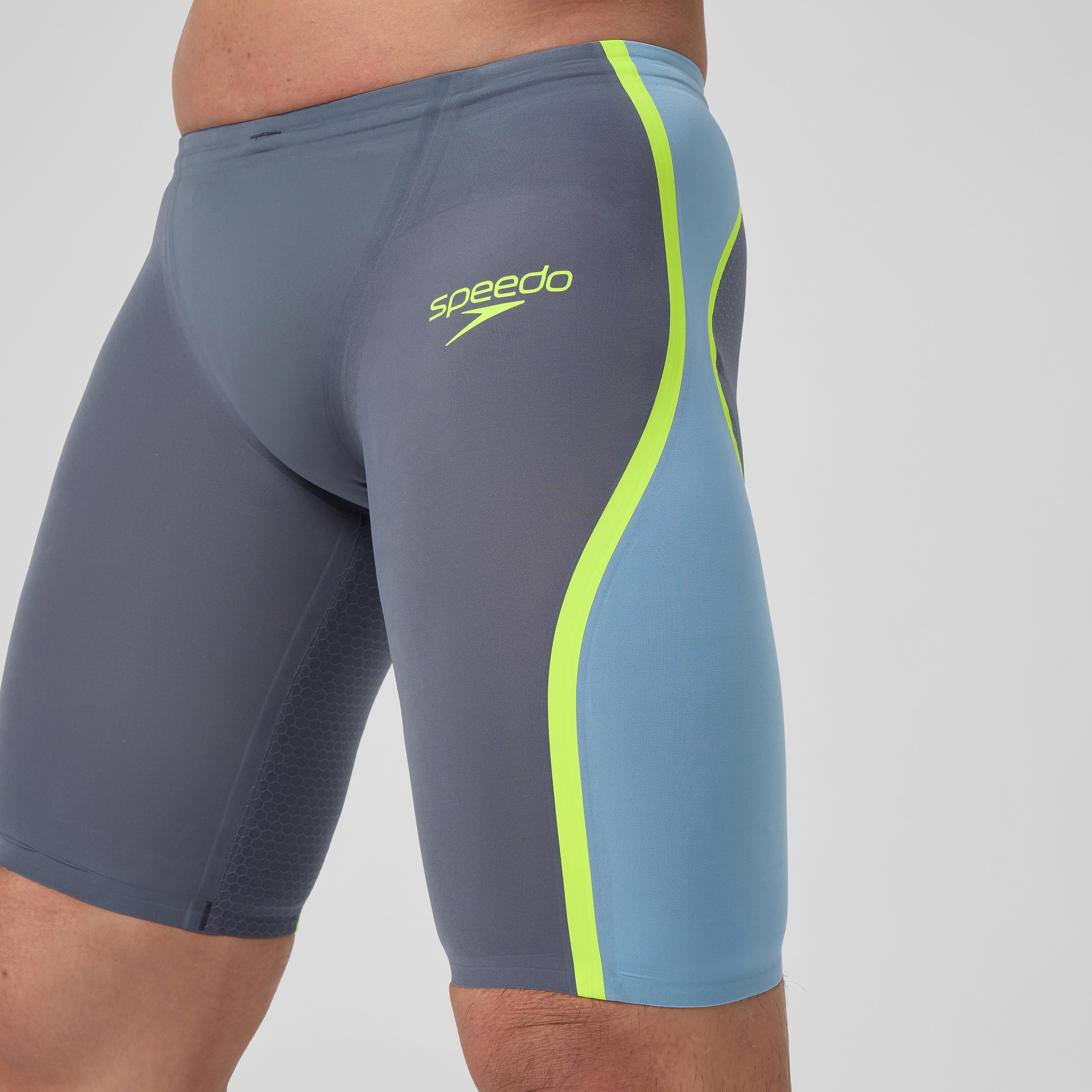 Men's Fastskin LZR Pure Intent 2.0 Jammer Grey/Blue | Speedo