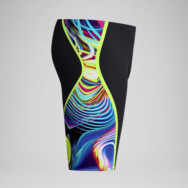 Men's Fastskin LZR Pure Intent 2.0 Jammer Black/Yellow