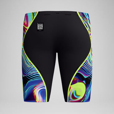 Men's Fastskin LZR Pure Intent 2.0 Jammer Black/Yellow