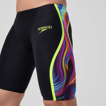 Men's Fastskin LZR Pure Intent 2.0 Jammer Black/Yellow