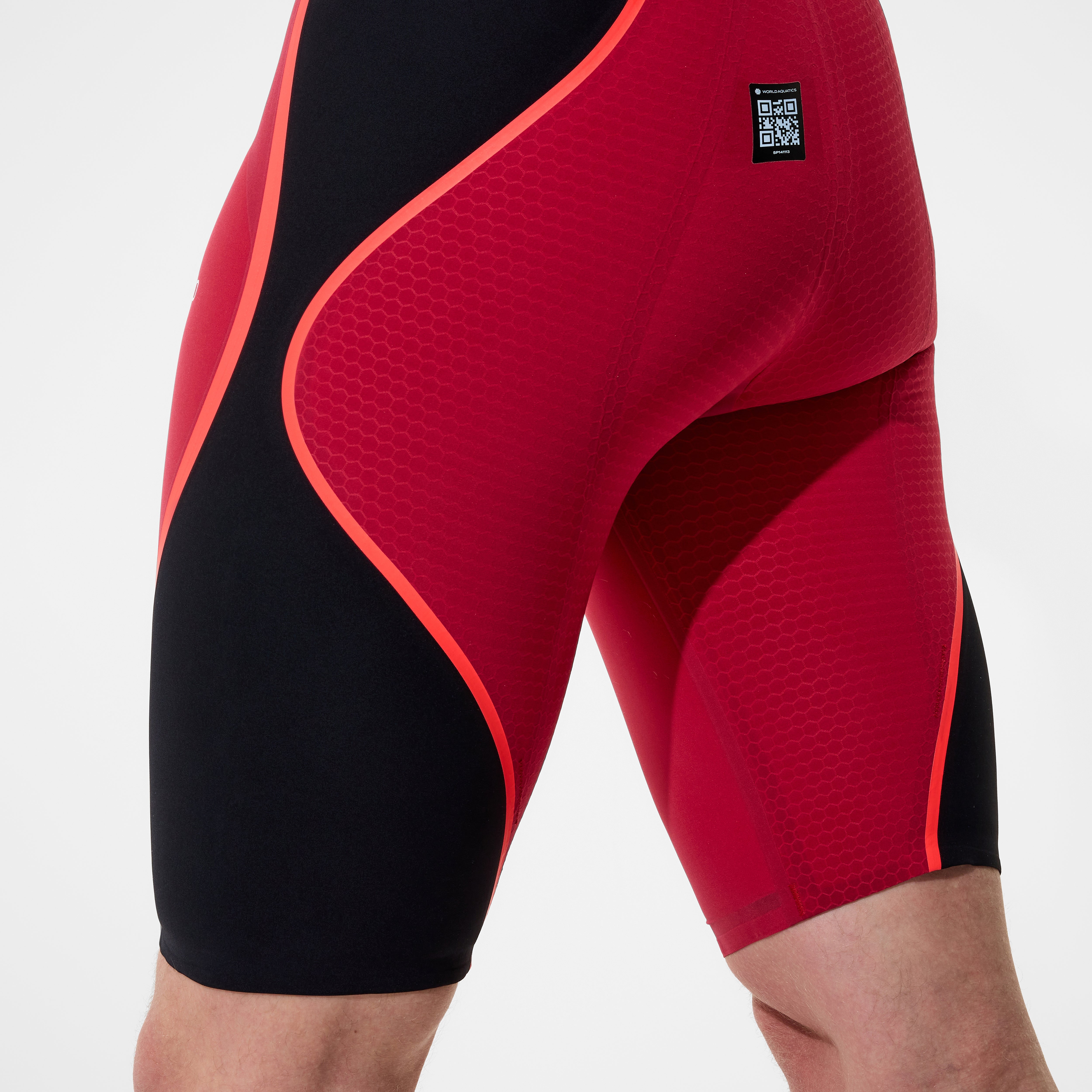 Men's Fastskin LZR Pure Intent 2.0 High Waist Jammer Red/Black