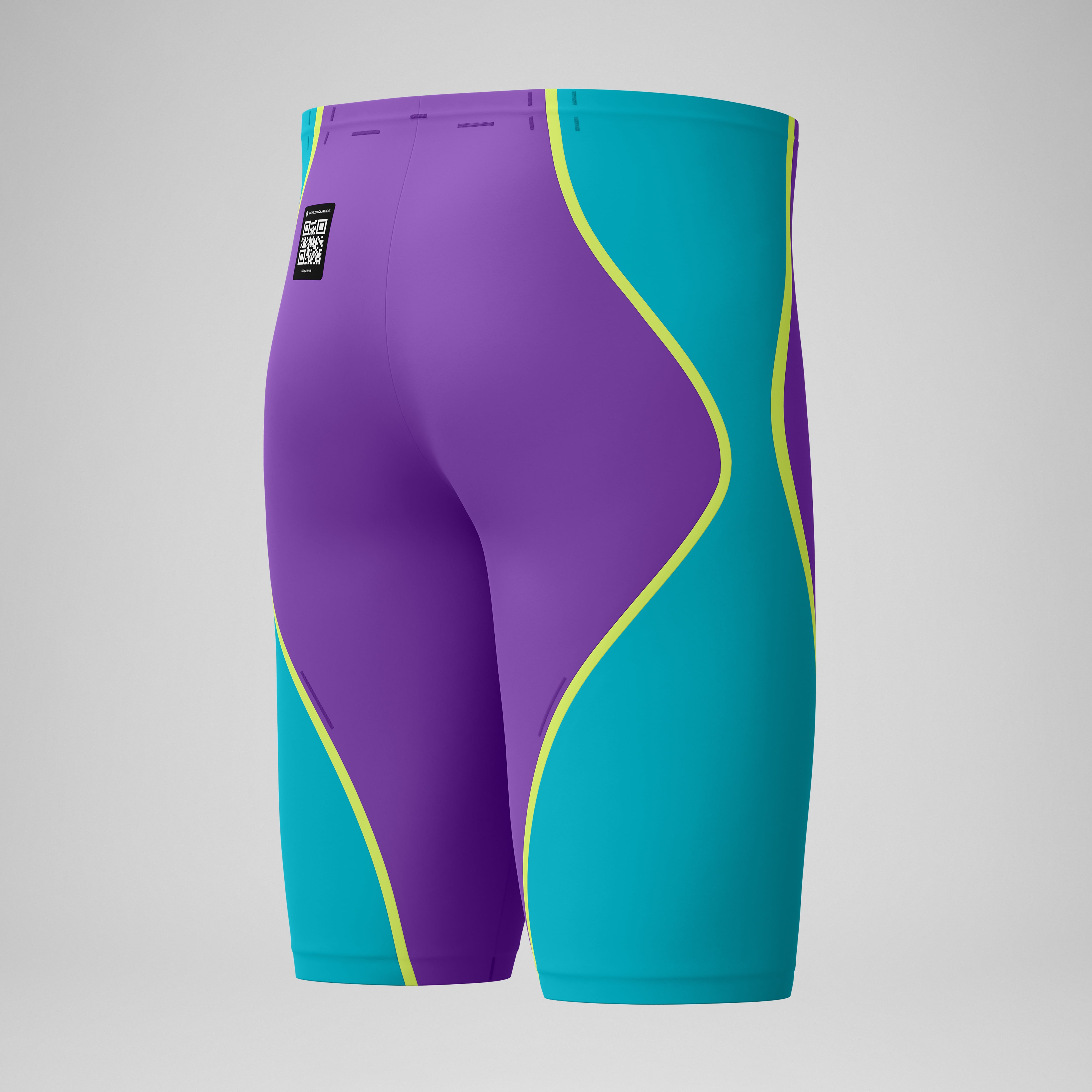 Men's Fastskin LZR Pure Valor 2.0 High Waist Jammer Purple/Blue