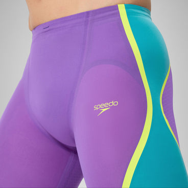 Men's Fastskin LZR Pure Intent 2.0 High Waist Jammer Purple/Blue/Yellow