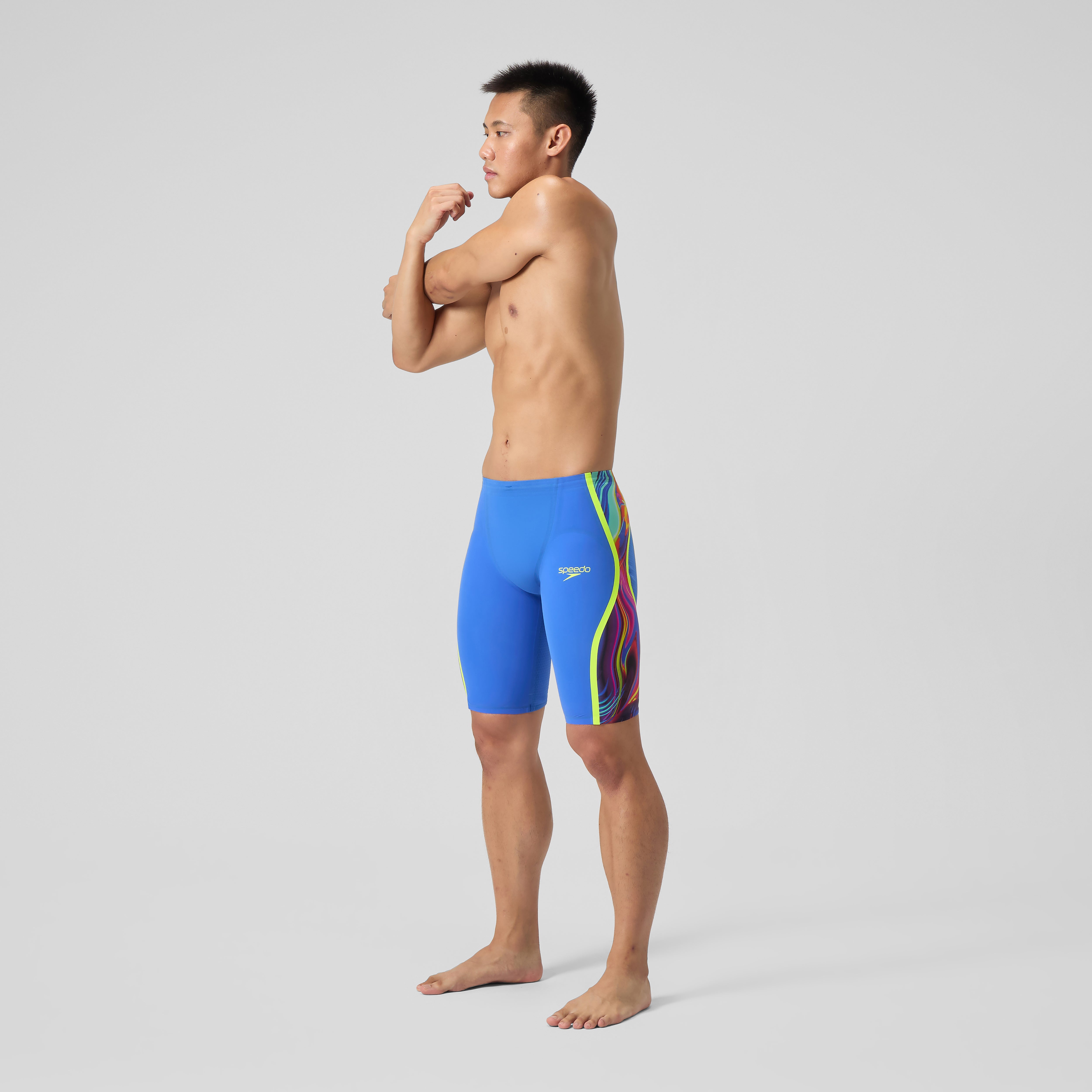 Men's Fastskin LZR Pure Intent 2.0 High Waist Jammer Blue/Yellow