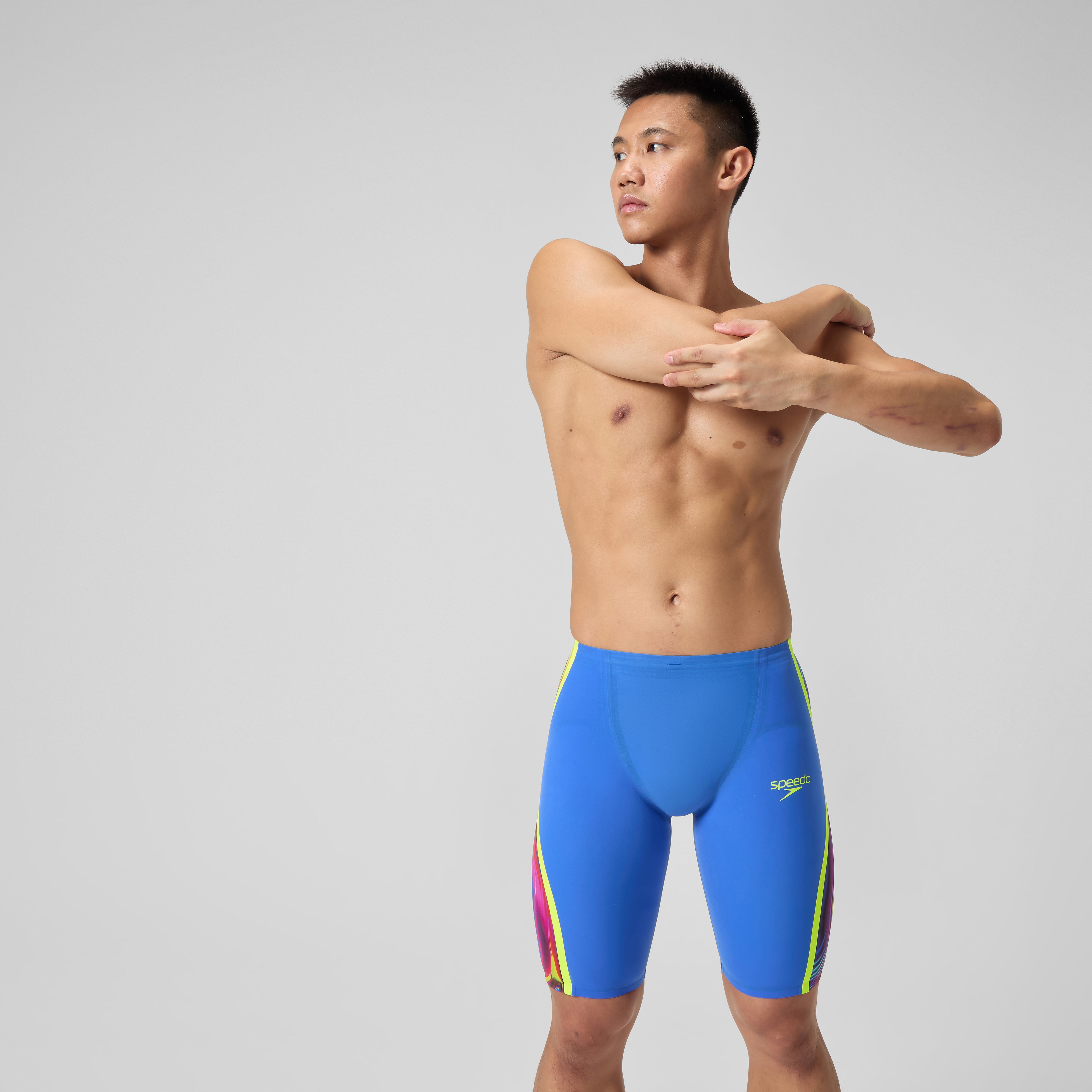 Men's Fastskin LZR Pure Intent 2.0 High Waist Jammer Blue/Yellow