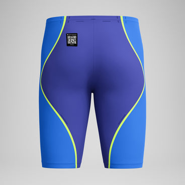 Men's Fastskin LZR Pure Intent 2.0 High Waist Jammer Blue/Yellow