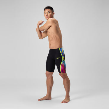 Men's Fastskin LZR Pure Intent 2.0 High Waist Jammer Black/Yellow