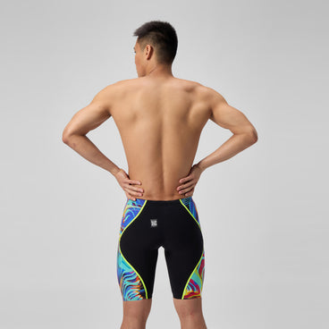 Men's Fastskin LZR Pure Intent 2.0 High Waist Jammer Black/Yellow