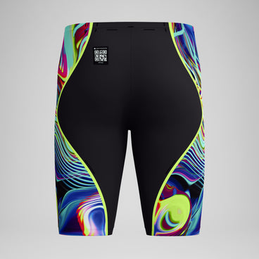 Men's Fastskin LZR Pure Intent 2.0 High Waist Jammer Black/Yellow