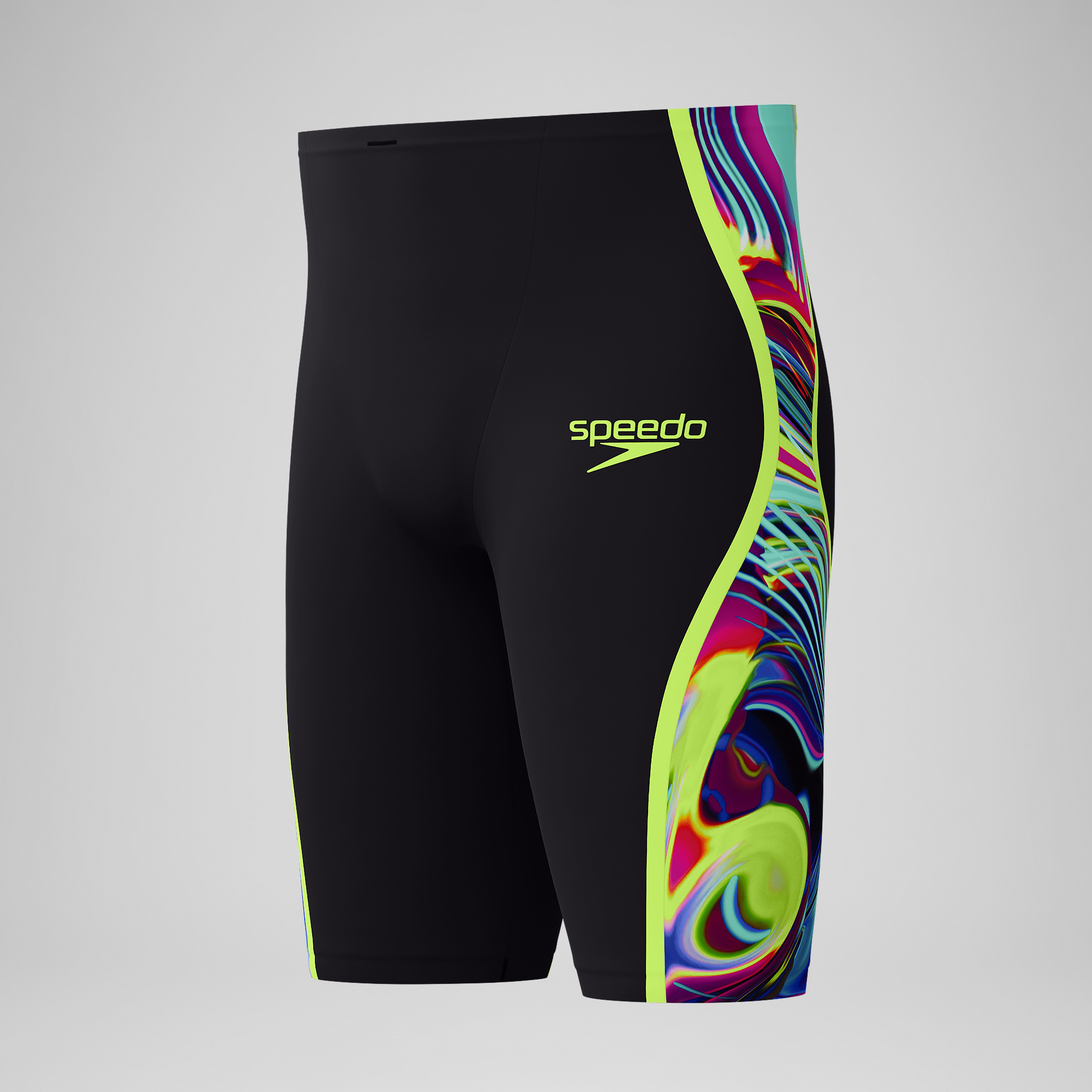 Men's Fastskin LZR Pure Intent 2.0 High Waist Jammer Black/Yellow