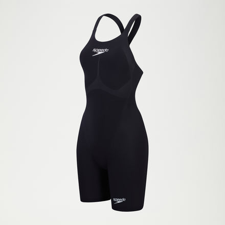 Women's Fastskin LZR Pure Valor 2.0 Openback Kneeskin Black