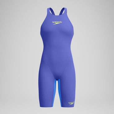Women's Fastskin LZR Pure Valor 2.0 Openback Kneeskin Blue/Purple