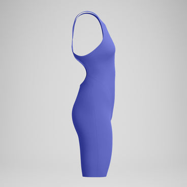 Women's Fastskin LZR Pure Valor 2.0 Openback Kneeskin Blue/Purple