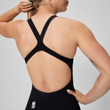 Women's Fastskin LZR Pure Intent 2.0 Openback Kneeskin Black