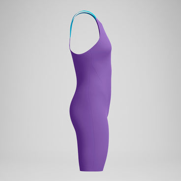 Women's Fastskin LZR Pure Valor 2.0 Closedback Kneeskin Purple/Blue