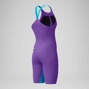 Women's Fastskin LZR Pure Valor 2.0 Closedback Kneeskin Purple/Blue