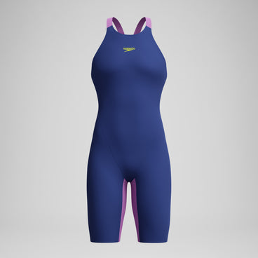 Women's Fastskin LZR Pure Valor 2.0 Closedback Kneeskin Navy/Pink