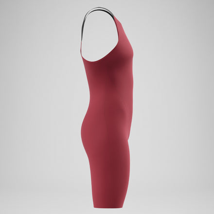 Women's Fastskin LZR Pure Valor 2.0 Closedback Kneeskin Red/Black