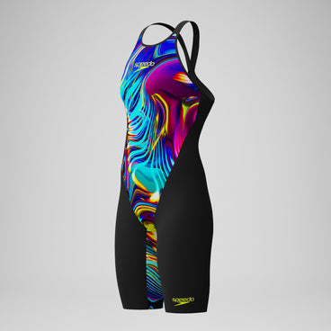 Women's Fastskin LZR Pure Valor 2.0 Closedback Kneeskin Black/Red