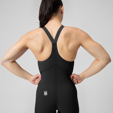 Women's Fastskin LZR Pure Valor 2.0 Closedback Kneeskin Black/Red