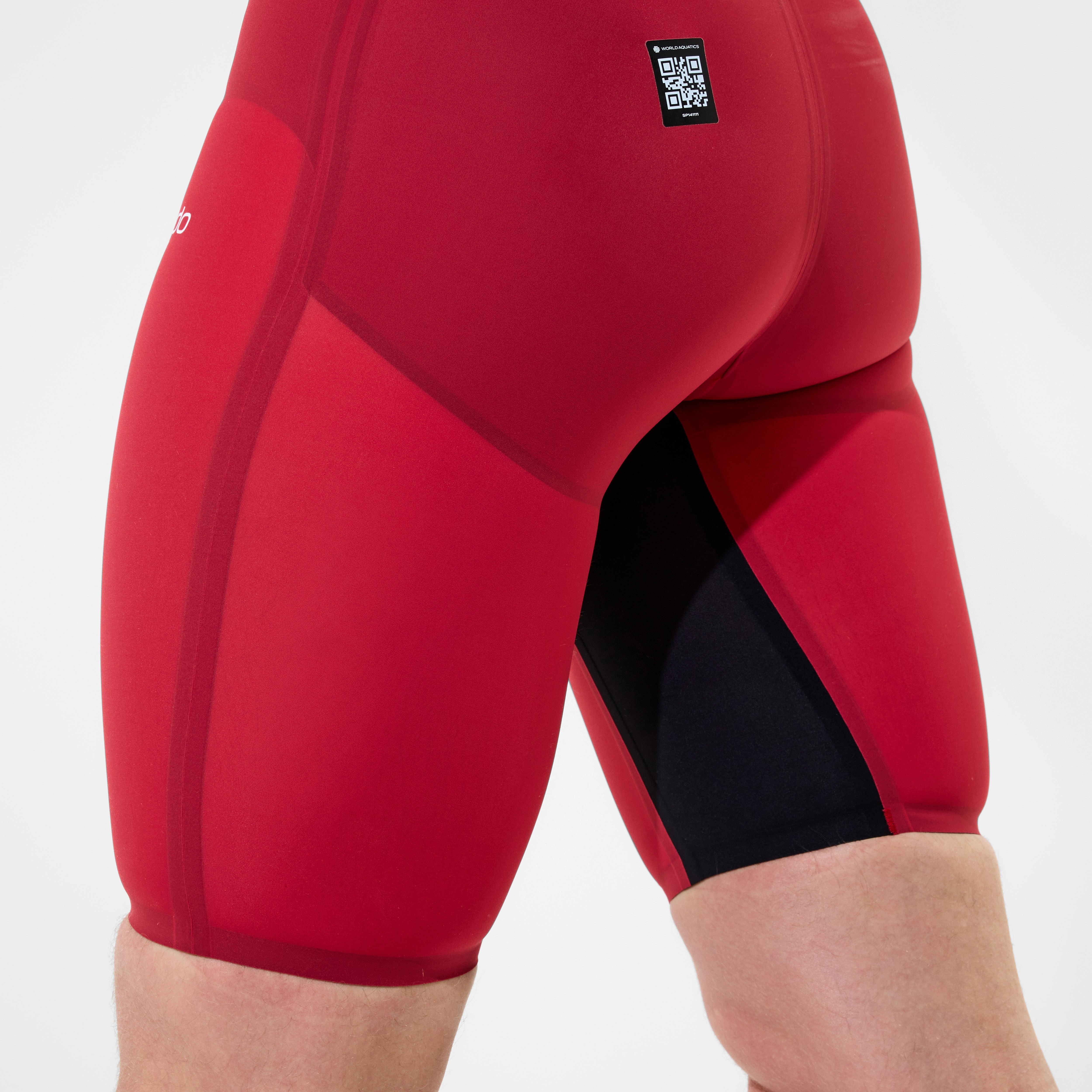 Men's Fastskin LZR Pure Valor 2.0 Jammer Red/Black | Speedo