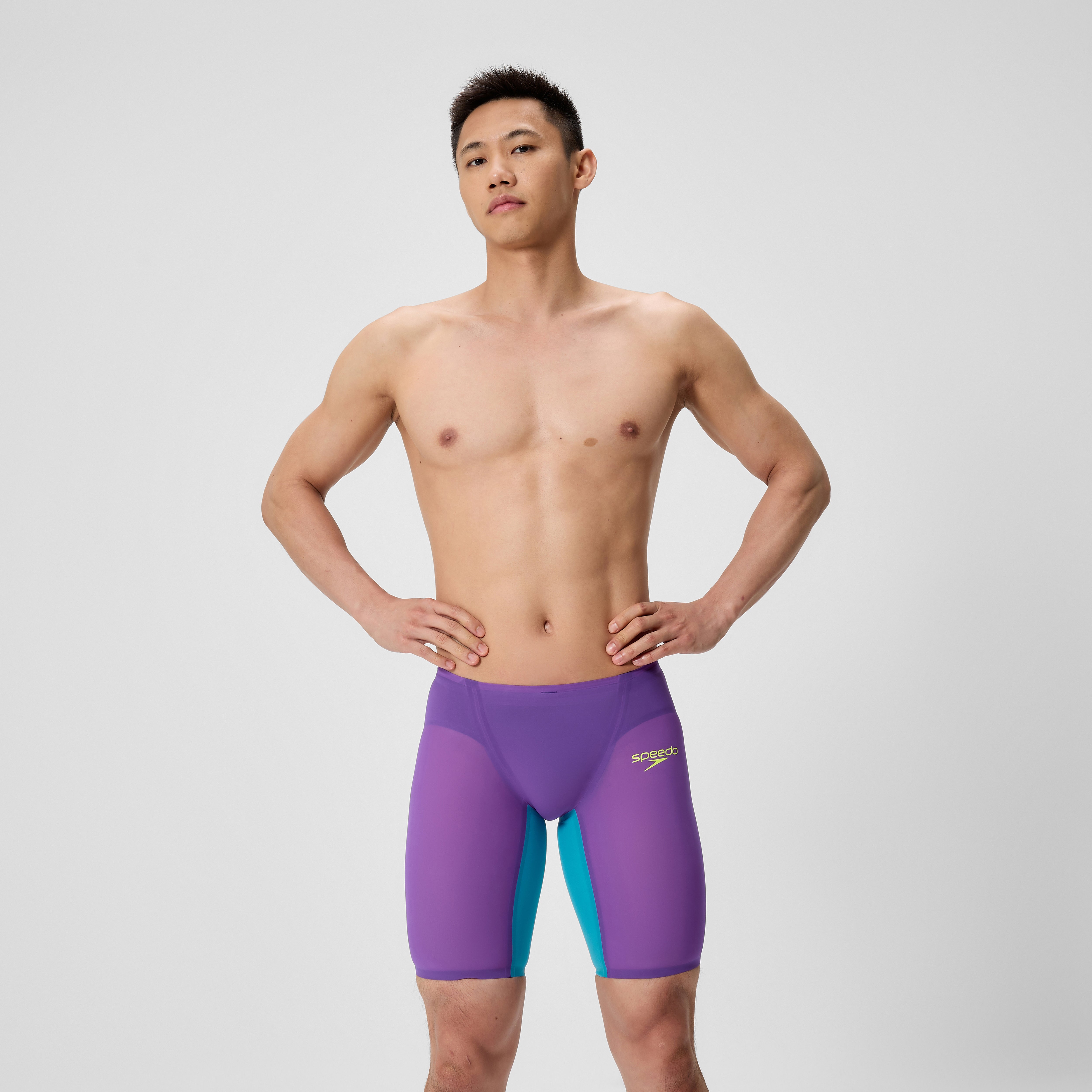 Men's Fastskin LZR Pure Valor 2.0 Jammer Purple/Blue | Speedo