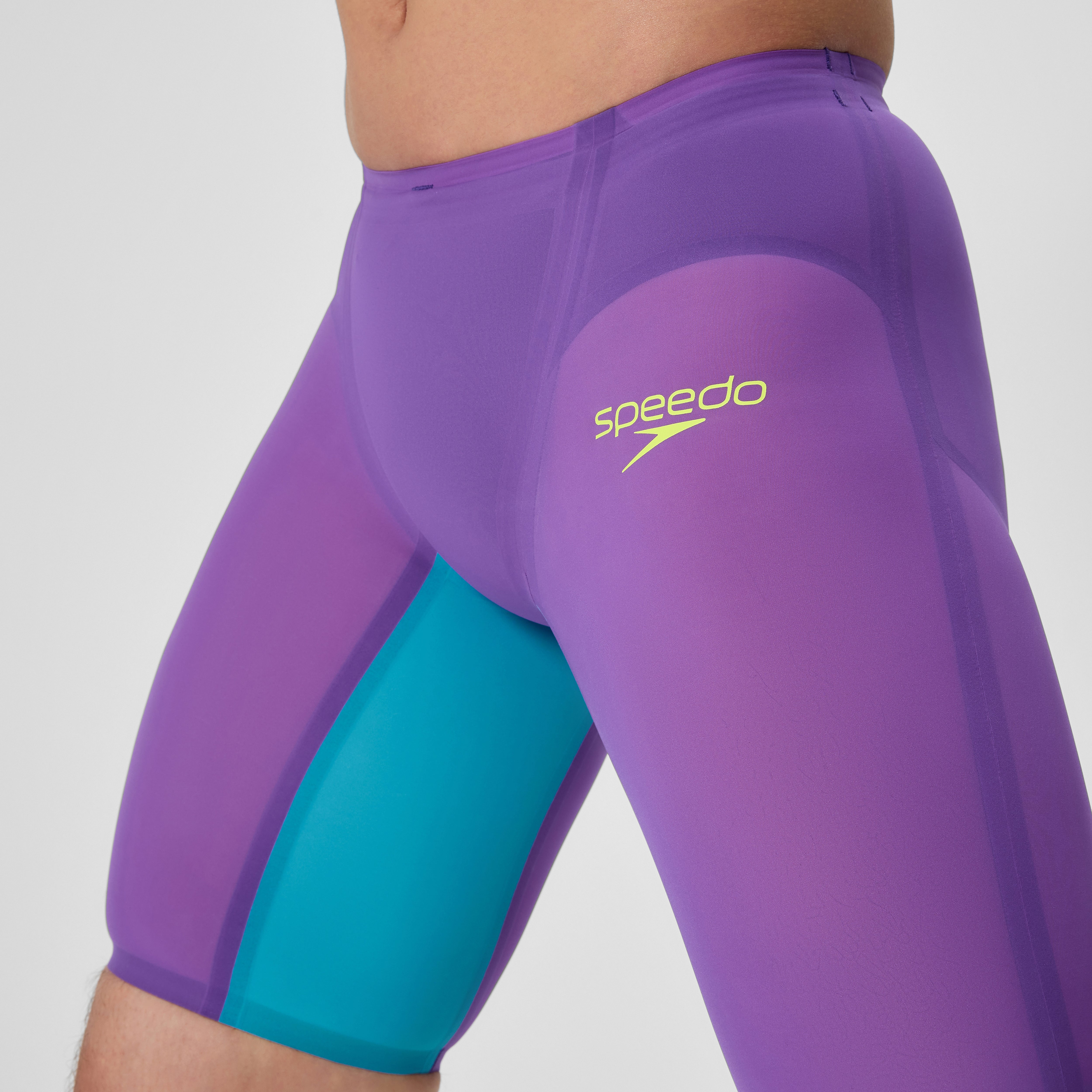 Men's Fastskin LZR Pure Valor 2.0 Jammer Purple/Blue | Speedo