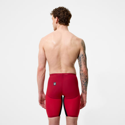 Men's Fastskin LZR Pure Valor 2.0 High Waist Jammer Red/Black