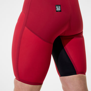 Men's Fastskin LZR Pure Valor 2.0 High Waist Jammer Red/Black