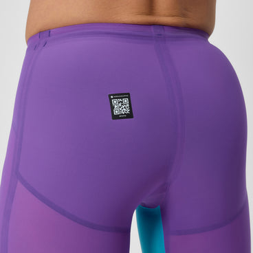 Men's Fastskin LZR Pure Valor 2.0 High Waisted Jammer Purple/Blue