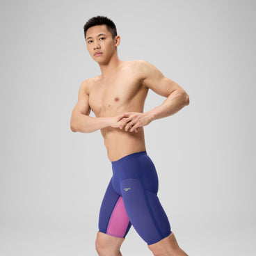 Men's Fastskin LZR Pure Valor 2.0 High Waisted Jammer Navy/Pink