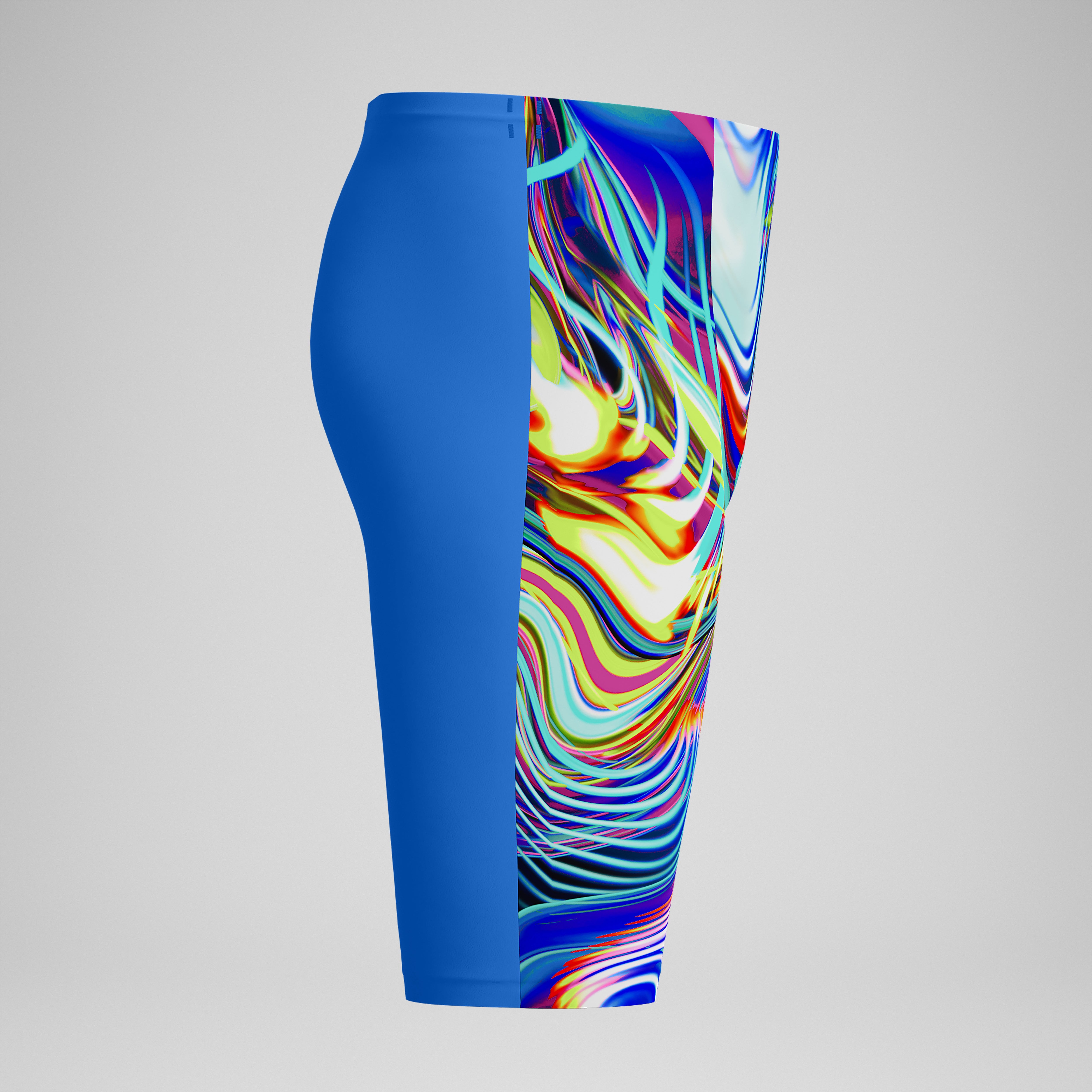 Men's Fastskin LZR Pure Valor 2.0 High Waist Jammer Blue/Pink | Speedo
