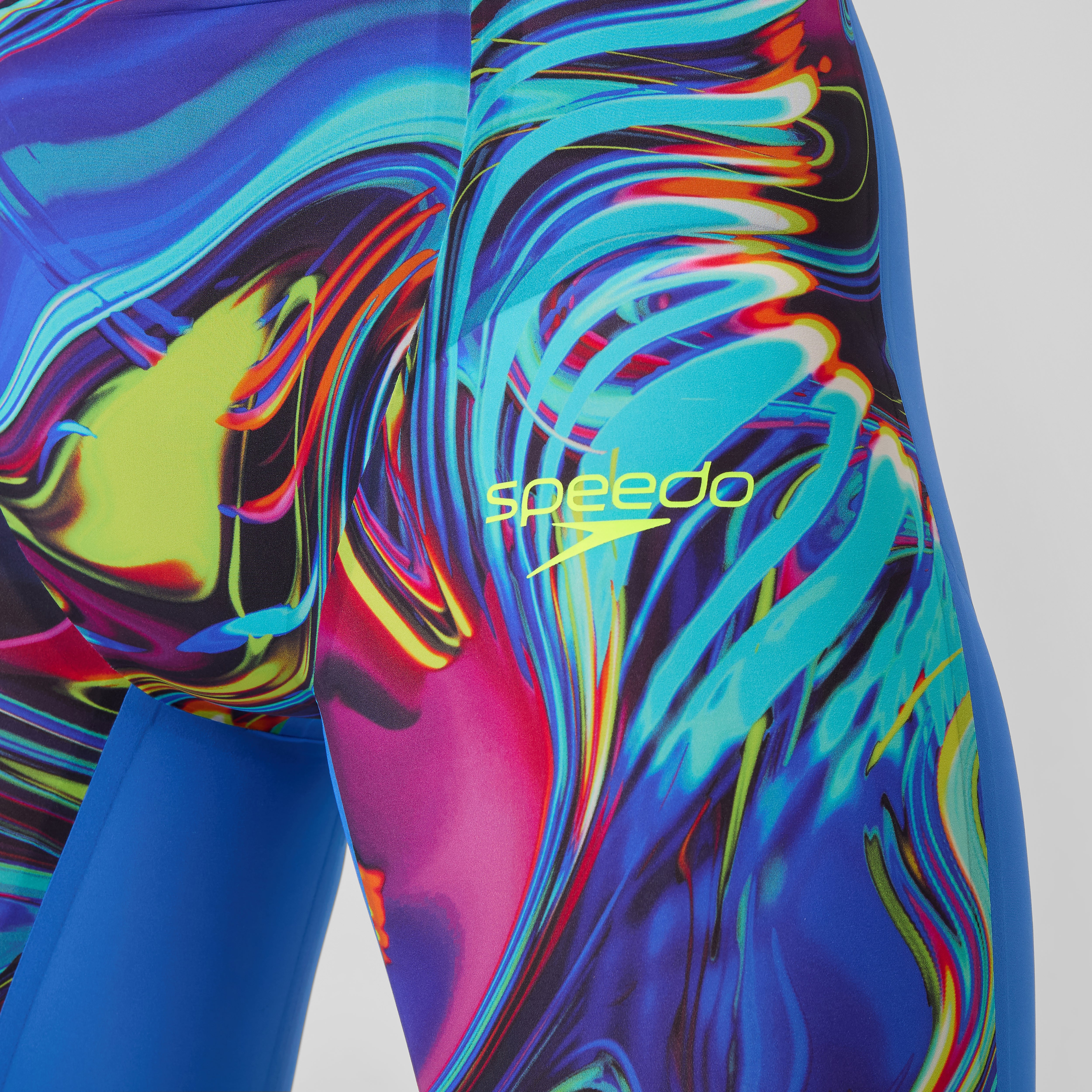 Men's Fastskin LZR Pure Valor 2.0 High Waist Jammer Blue/Pink | Speedo