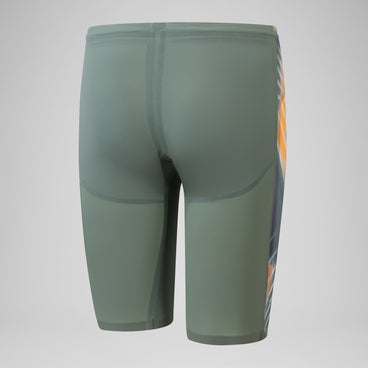 Men's Fastskin LZR Pure Valor 2.0 High Waist Jammer Green/Orange