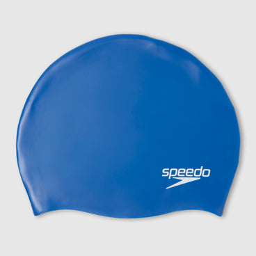 Unisex Junior Silicone Cap Blue