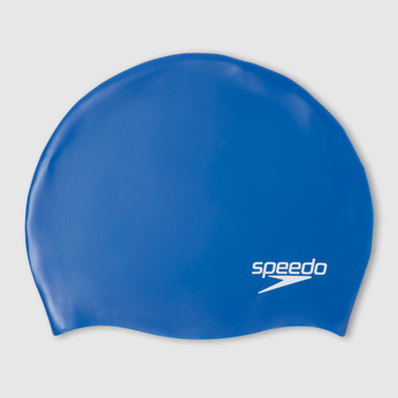 Unisex Junior Silicone Cap Blue