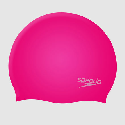 Unisex Junior Silicone Cap Pink